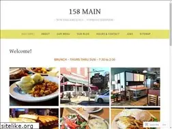 Sites similar to 158main.com