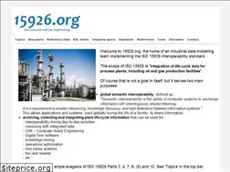 Sites similar to 15926.org