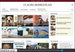 Sites similar to 15acrehomestead.com