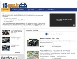 Sites similar to 15auto.lt