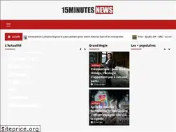 Sites similar to 15minutesnews.net
