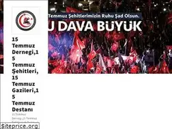 Sites similar to 15temmuzdernegi.net