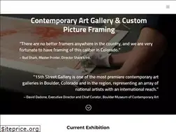Sites similar to 15thstreetgalleryboulder.com