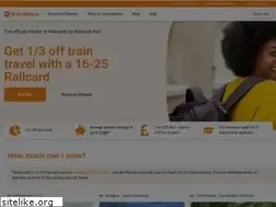 Sites similar to 16-25railcard.co.uk