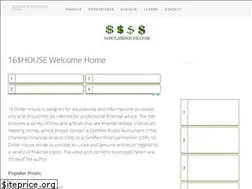 Sites similar to 16dollarhouse.com