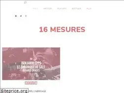 Sites similar to 16mesures.com