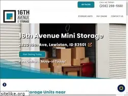 Sites similar to 16thavestorage.com