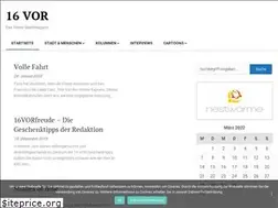 Sites similar to 16vor.de
