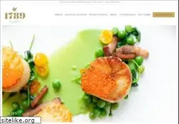 Sites similar to 1789restaurant.com