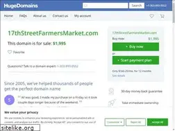 Sites similar to 17thstreetfarmersmarket.com