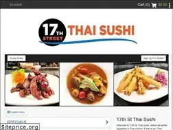 Sites similar to 17thstreetthaisushifl.com