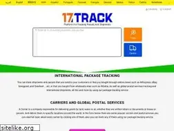 Sites similar to 17track.info