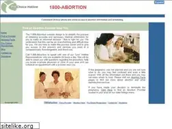 Sites similar to 1800abortion.com