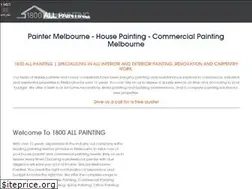 Sites similar to 1800allpainting.com.au
