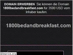 Sites similar to 1800bedandbreakfast.com