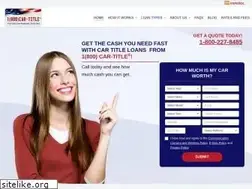 Sites similar to 1800cartitleloan.com