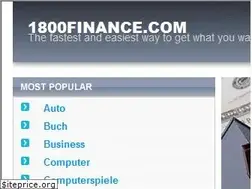 Sites similar to 1800finance.com