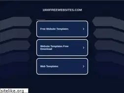 Sites similar to 1800freewebsites.com