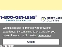 Sites similar to 1800getlens.com