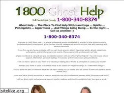 Sites similar to 1800ghosthelp.com