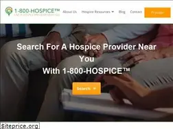 Sites similar to 1800hospice.com