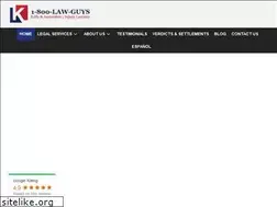 Sites similar to 1800lawguys.com
