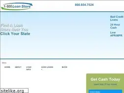 Sites similar to 1800loanstore.com