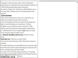 Sites similar to 1800skyrideripoff.com