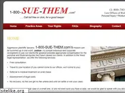Sites similar to 1800suethem.com