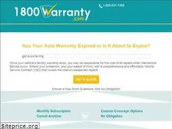 Sites similar to 1800warranty.com