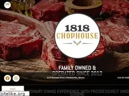 Sites similar to 1818chophouse.com