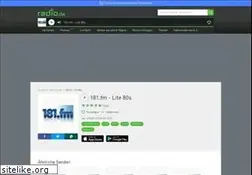 Sites similar to 181fmlite80s.radio.de