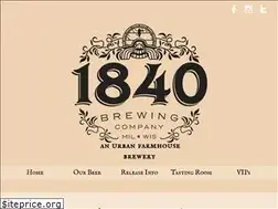 Sites similar to 1840brewing.com