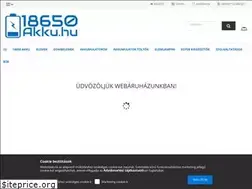 Sites similar to 18650-akku.hu