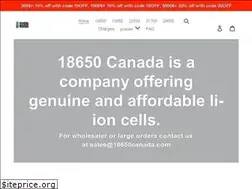 Sites similar to 18650canada.com