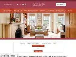 Sites similar to 1871house.com