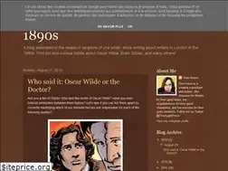 Sites similar to 1890swriters.blogspot.com