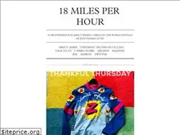 Sites similar to 18milesperhour.com