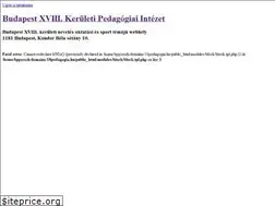 Sites similar to 18pedagogia.hu
