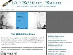 Sites similar to 18th-edition-exam.co.uk