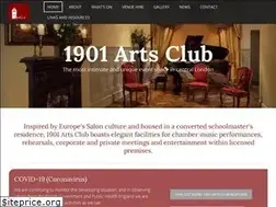 Sites similar to 1901artsclub.com