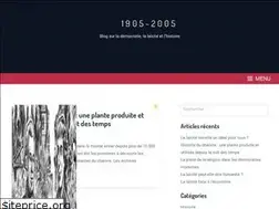 Sites similar to 1905-2005.fr