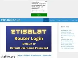 Sites similar to 192-168-0-1-ip.org