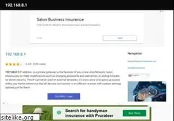 Sites similar to 192-168-8-1.com