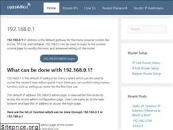 Sites similar to 19216801.site