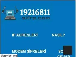 Sites similar to 19216811-sifre.com