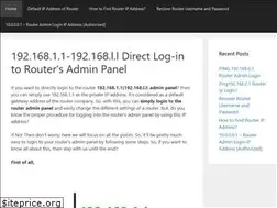Sites similar to 19216811.best