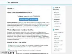 Sites similar to 19216811ip.host