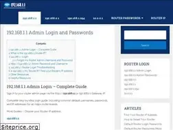 Sites similar to 19216811ips.com