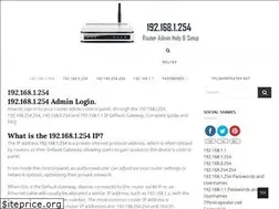 Sites similar to 1921681254.online